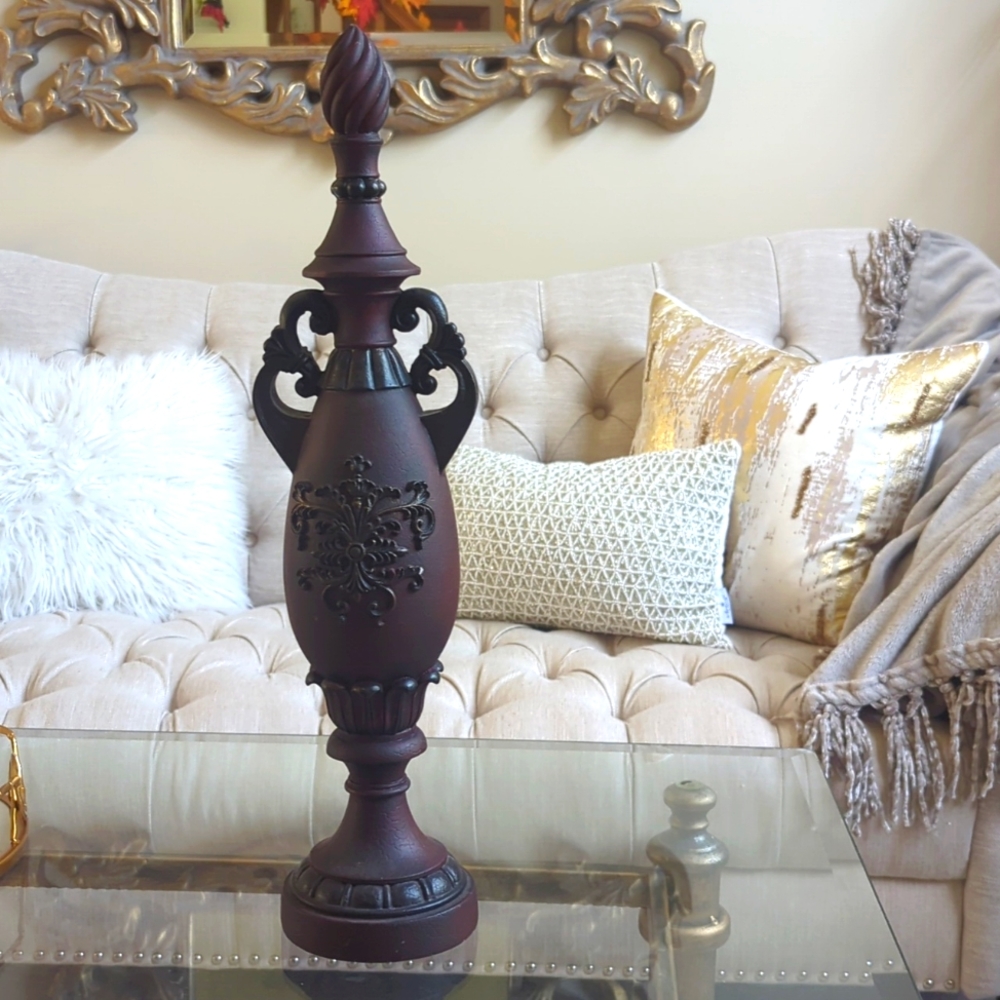Faux urn decoration